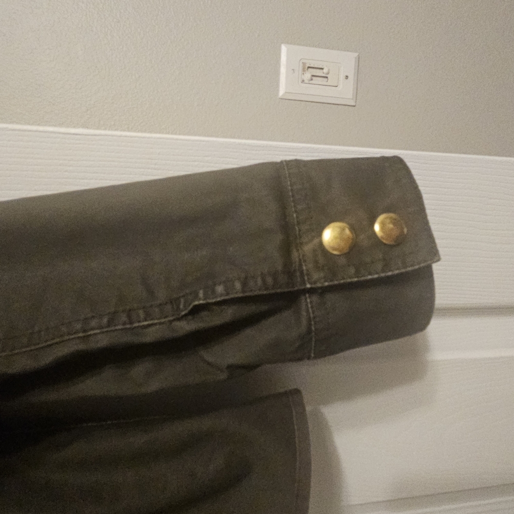 J. Crew Green Utility Jacket With Structured Silh… - image 4